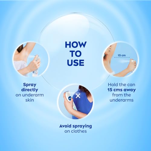 Image of NIVEA Women Fresh Natural Deodorant Spray, 150Ml (Pack of 3)