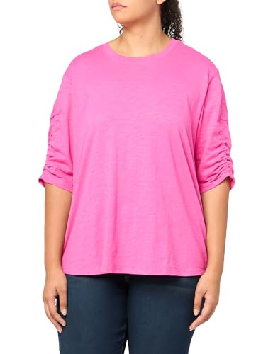 T-Shirt à Manches Courtes DKNY Col en V Idéal pour Vos Tenues Casual Chic
