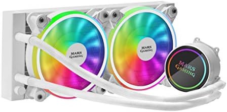 Mars Gaming MCPU120, RGB CPU Cooler TDP 120W, Silent PWM 12 cm, Low Profile