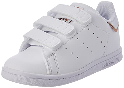 adidas Baby Boy Stan Smith Cf I Sneaker, Ftwr Biały Ftwr Biały Magiczny Liliowy, 5 UK Child