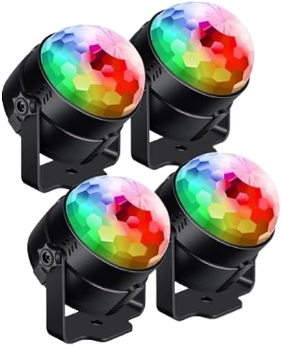 Sound Activated Disco Ball Lights