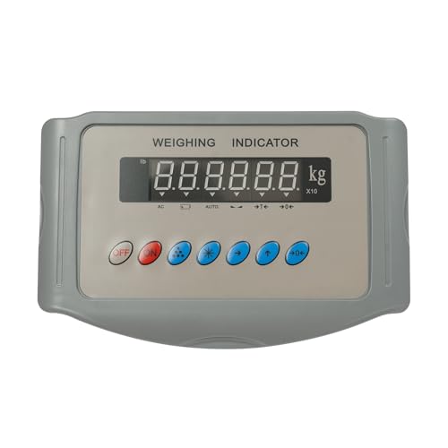 Báscula de ganado portátil y báscula de vehículo industrial con pantalla digital 4