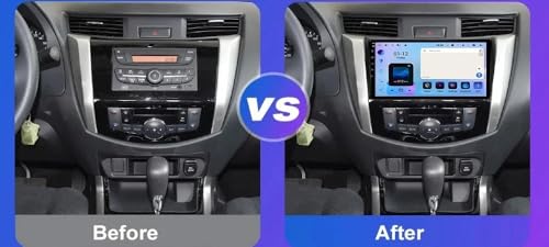 Pantalla de coche 2 DIN con Android Auto inalámbrico y navegación para Frontier 2