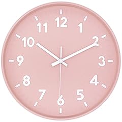 JENLYSTIME 12 Inch 3 D Number Modern Wall Clock,Round Bright Colorful Dial,Non Ticking Silent JENLYSTIME 12 Inch 3 D Number Modern Wall Clock,Round Bright Colorful Dial,Non Ticking Silent item