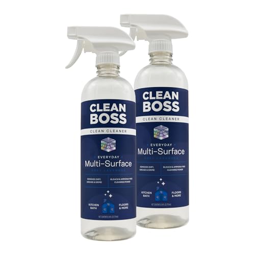 CleanBoss Everyday Multi-Surface Cleaner Plant-Powered For Kitchen Bath Floors (2)