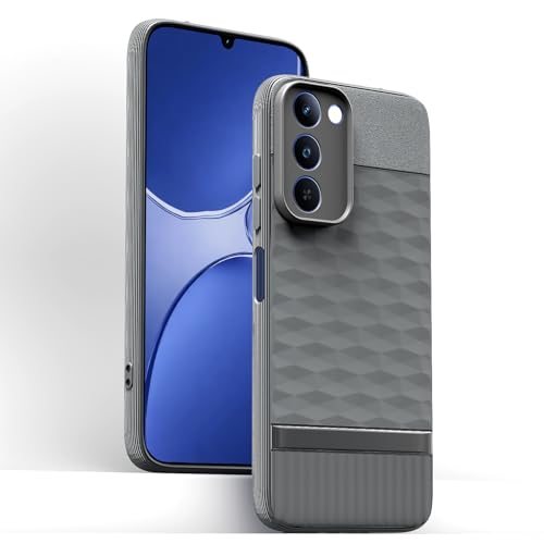 Image of Outlouders Back Cover for Realme P4 Lite 5G | Full Camera Protection | TPU Soft Flexible Shockproof Bumper Case (Grey)