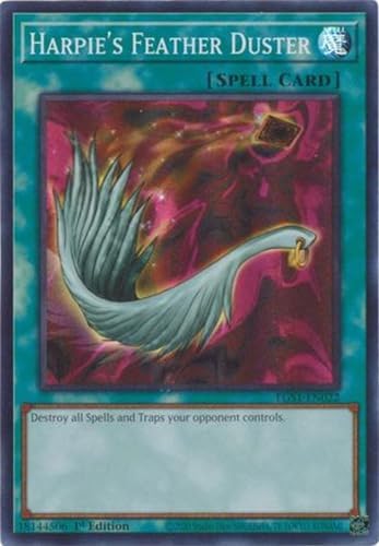 Harpie's Feather Duster - EGS1-EN022 - Super Rare - 1st Edition