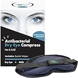 The Eye Doctor Heated Eye Mask for Dry Eyes – Warm Eye Compress for Blepharitis Relief - Reusable Microwave Safe Heat Eye Mask for MGD Treatment with Antibacterial Protection