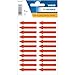 Herma Hinweisetiketten, Pfeile, leuchtrot, 38x7mm, 88 St., 4143 er Set günstig Kaufen-Herma Hinweisetiketten, Pfeile, leuchtrot, 38x7mm, 88 St., 4143