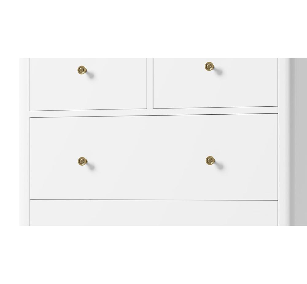 white christmas dresses Battelle - Five Drawer Chest main image 1