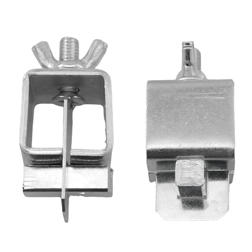 RLECS 4IN1 Butt Welding Clamps 2.24x1\" Galvanized Carbon Steel Welding Butterfly Clip for Edge to Edge Welding
