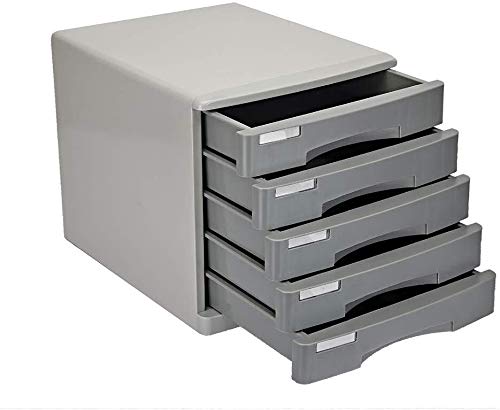 Preisvergleich Produktbild Ablageschränke Aktenschrank Schublade Desktop Daten Speicher-Plastikkasten Sorgfältige Sicherheitsschloss-Highlights Temperament zufriedenstellende Lösung Edelstahl Bürobedarf