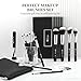 Imagen de DUcare Set de Brochas de Maquillaje 15 Pcs con bolsa Profesional Brochas de Maquillaje Synthetic