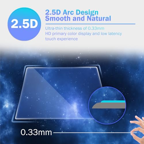 PZSWUXIE 2023 2024 2025 RAV4 Screen Protector for Toyota RAV4 8 Inch Tempered Glass Protective Film, Fit for RAV4 LE/XLE/XLE Premium/Prime SE/Adventure/Hybrid Accessories(Not for 2019-2022 RAV4) by PZSWUXIE - Image 7
