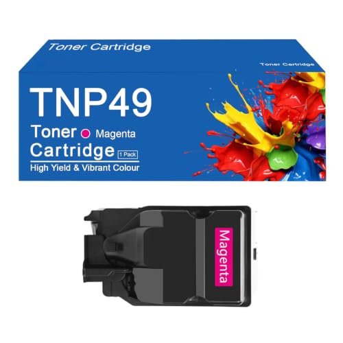 Toner TNP49 compatible imprimante bizhub C3351 C3851 C3851FS