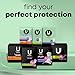 U by Kotex Maxi Pads, Clean & Secure, Heavy Absorbency, 22 Count (Packaging May Vary)