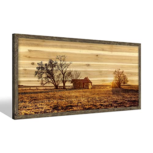 Farmhouse Country Barn Landscape Art
