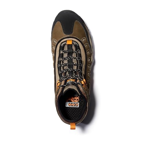 Timberland PRO Timberland PRO Men's Mudslinger Steel Safety Toe Waterproof Industrial Hiker Work Boot, Brown-2024 NEW, 10M