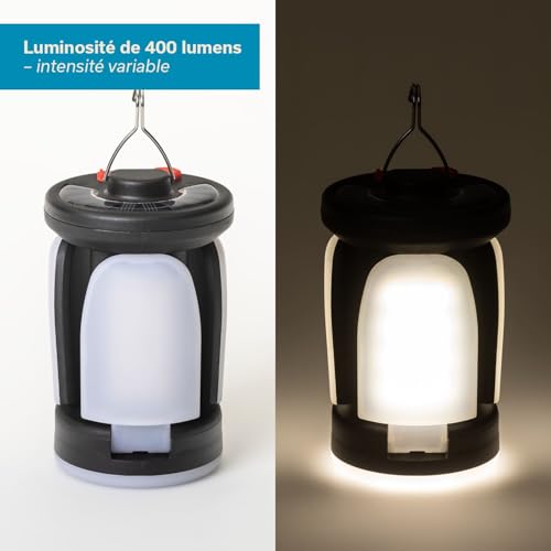 Lampe de camping LED rechargeable portable avec intensité variable - 2