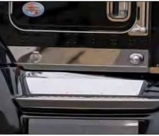 Technical Precision Replacement for Kenworth T660 Year 2010 SS Kick Panel with Driver Side Heater Plug and Step Light Holes