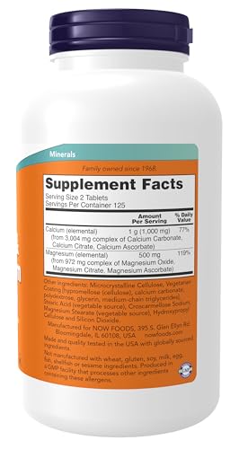 High Potency Calcium & Magnesium Tablets