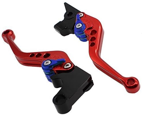 Miniatura 3 de FXCNC - Palancas de embrague de freno para carreras, ajustables, cortas y de aluminio