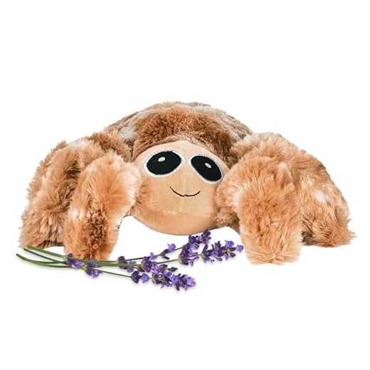 Warm Pals Microwavable Lavender Scented Plush Toy Weighted Stuffed Animal - Spidey Spider