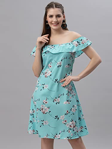 Image of OOMPH! Women's Crepe A-Line Mini Dress