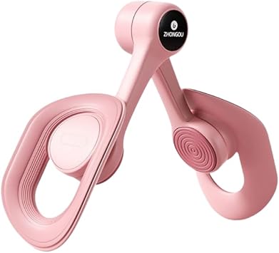 Pink Pelvic Floor Strengthener for Women and Men.Inner Thigh Exerciser for Women,Inner Thigh Muscle Master Exercise Devices,Pelvic Floor Strengthener Workout Exerciser Equipment