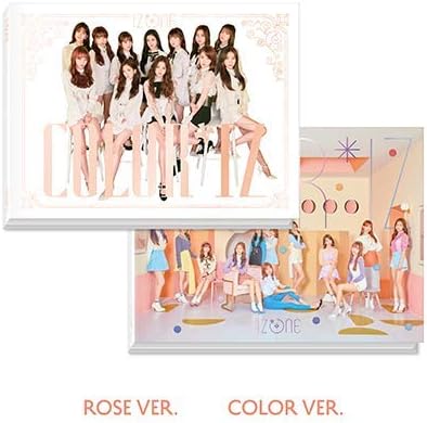 IZ*ONE IZONE - Color*IZ [Random ver.] (1st Mini Album) CD+Photobook+Official Photocards+1 Folded Poster+6 Double-Side Photocards Set