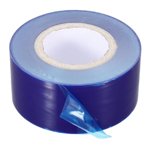 Image of PATIKIL Removable Protective Film Tape, 2.8 Inch x 656 ft PE Surface Protective Scratch Film Tape Roll for Furniture Electrical Appliances Plastic Hardware High Stickiness, Blue
