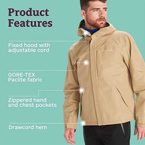 Image of MARMOT Men's GORE-TEX Minimalist Rain Jacket - Packable, Breathable, Durable Wind & Water Protection
