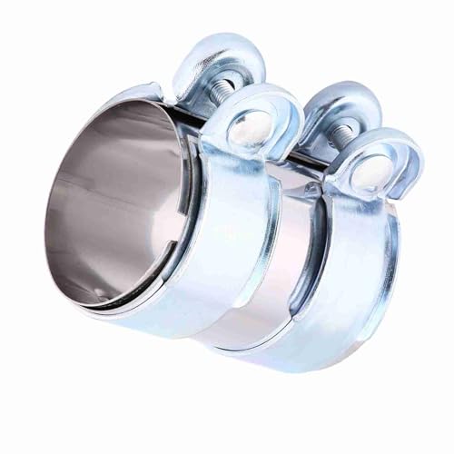 Conector de tubería de escape turbo universal Catback de 2.5 pulgadas con pernos 2