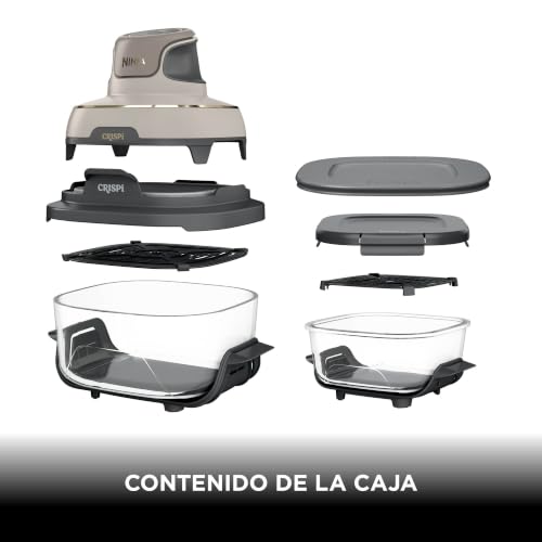 Miniatura 3 de Ninja CRISPi, Freidora de Aire Portátil, 3,8L, Piedra Dorada, FN101EUSTGD