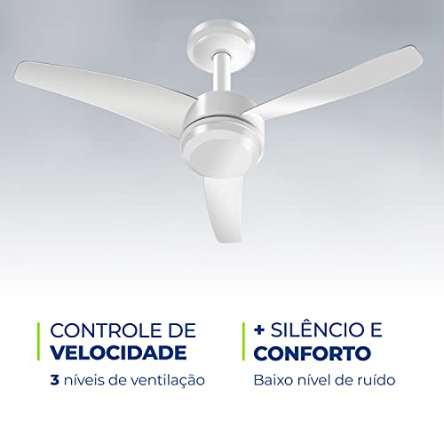 Ventilador de Teto Maxi Air, Mondial, Branco, 125W, 220V - VTE-01