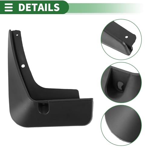 Image of Motoforti Mud Flaps Splash Guards Mud Guards for Hyundai Verna 2018-2020 W /Mount Accessories