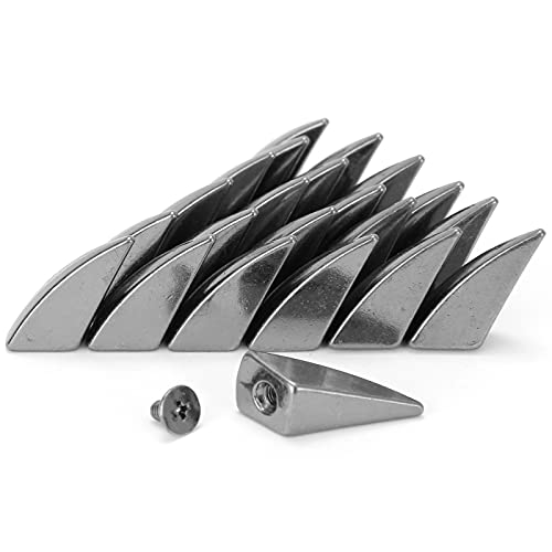 Weebee 17MM Shark Fin Dragon Shape Claw Spikes and Cone Studs Rivets