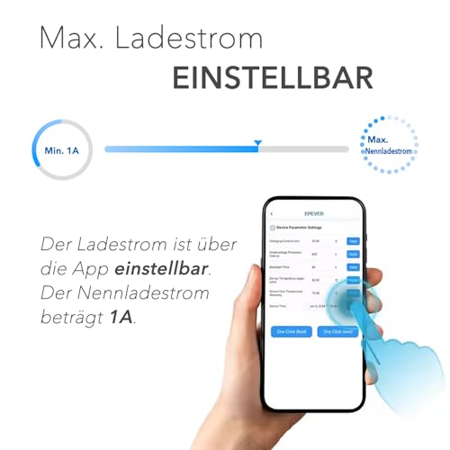 EPEVER® MPPT Tracer-AN G3 – Tracer3210AN G3 Solar Laderegler charge controller, Ladestrom 30A, 12/24VDC auto work, PV 100V, LCD Display, Common Negative Grounding