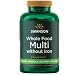 Swanson Multi and Mineral without Iron Multimineral Multivitamin Health Supplement Iron-Free, Whole-Food Formula 90 Tablets (Tabs)