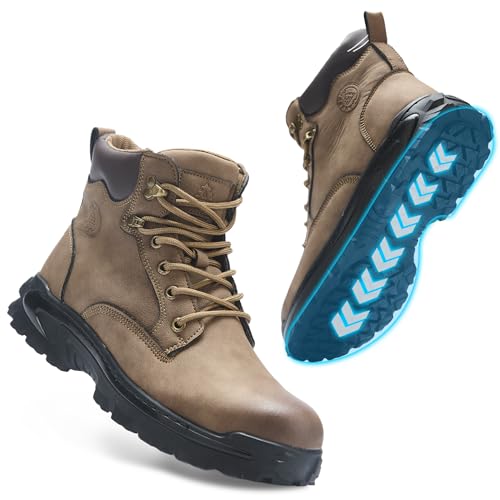 TAERDUN Y&fB[XSƃu[c X`[gDV[YAϖ&~ߖhv~AU[\&HƗpu[c Botas de Trabajo pNh~V[Y, uE, 12 Wide Women/10.5 Men