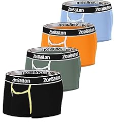 4 Pack Orange/Light Blue/Bean Green/Black