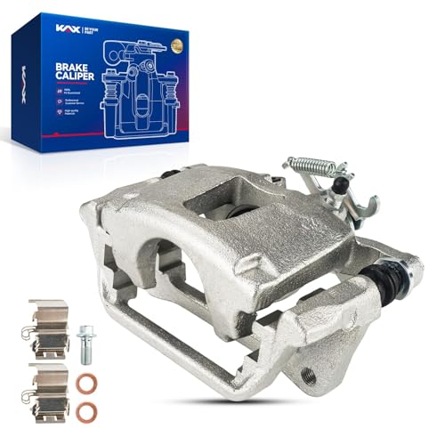 Image of KAX Brake Caliper Rear Right Fit for 2012-2020 Dodge Grand Caravan, 2012-2016 Chrysler Town & Country, 2013-2015 Ram C /V, 2012-2014 Volkswagen Routan, Rear Right Passenger Side