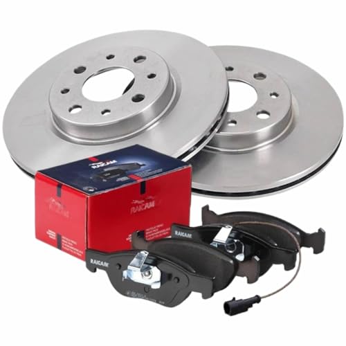 KIT DISCHI E PASTIGLIE FRENO FRENI FRENANTE ANTERIORI DX/SX PER MUSA 1.4