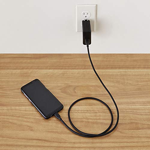 Image of AmazonBasics USB3.1 C Male to A Male cable, Gen1, 3FT, PVC, 1 Pack, Black