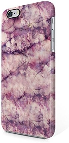 Lilac Marble Stone Print Hard Plastic iPhone 6 / iPhone 6S Phone Case Cover