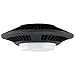 RAB GLED52/BL - 52 Watt - LED - Garage Light Fixture - 175W MH Equal - 5000K Stark White - 120/208/240/277 Volt - Bronze Finish - Bi-Level Operation