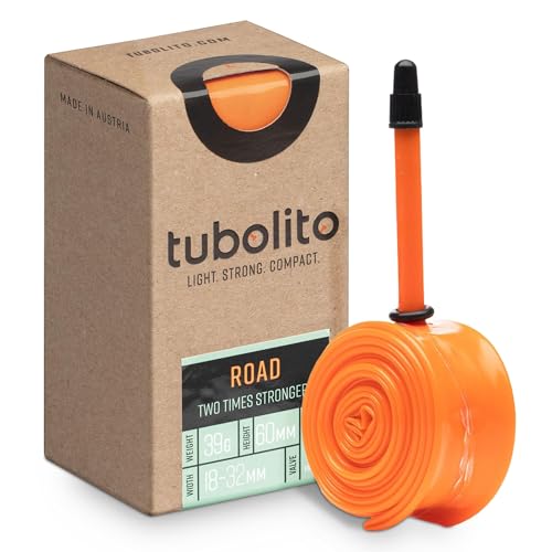 Tubolito Tubo-Road Cámara Interior, Unisexo, Naranja, 700C-60mm