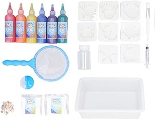 Hztyyier 23 Pcs Water Elf Toy Kit DIY Handcraft 3S Demoulding Water Animal Kit Water Elf Sensory Toys for Kids