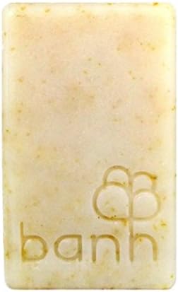 banh Young Rice Milk All Natural Vegan Cold Process Handmade Soap Bar, 8.1 Oz. For all types & sensitive skin. Daily Moisturizing -Formulated with 100% 8 different vegetable oils with with Shea butter