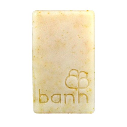banh Young Rice Milk All Natural Vegan Cold Process Handmade Soap Bar, 8.1 Oz. For all types & sensitive skin. Daily Moisturizing -Formulated with 100% 8 different vegetable oils with with Shea butter